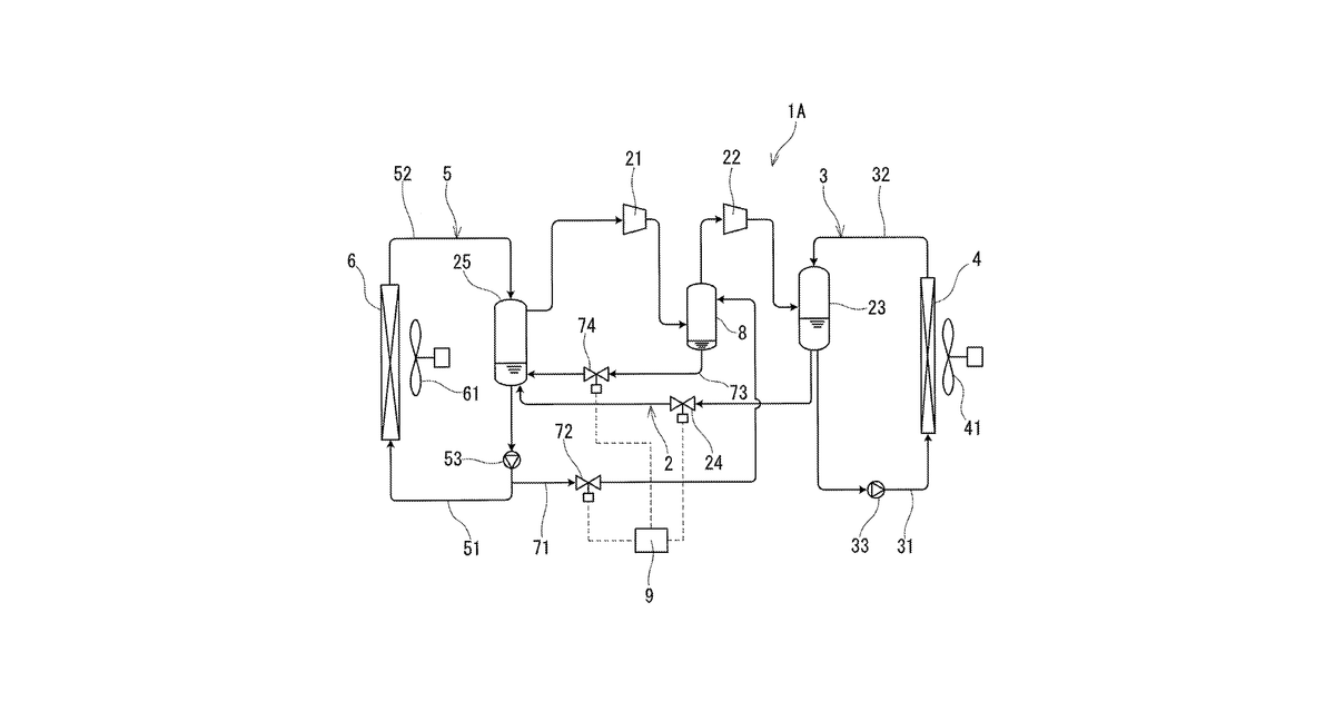 Patent drawing for Refrigeration cycle apparatus