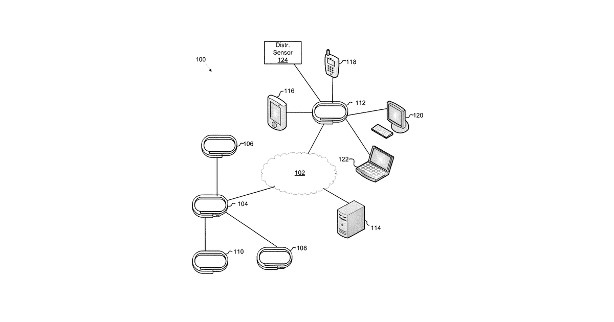 Patent drawing for General health and wellness management method and apparatus for a wellness application using data associated with a data-capable band