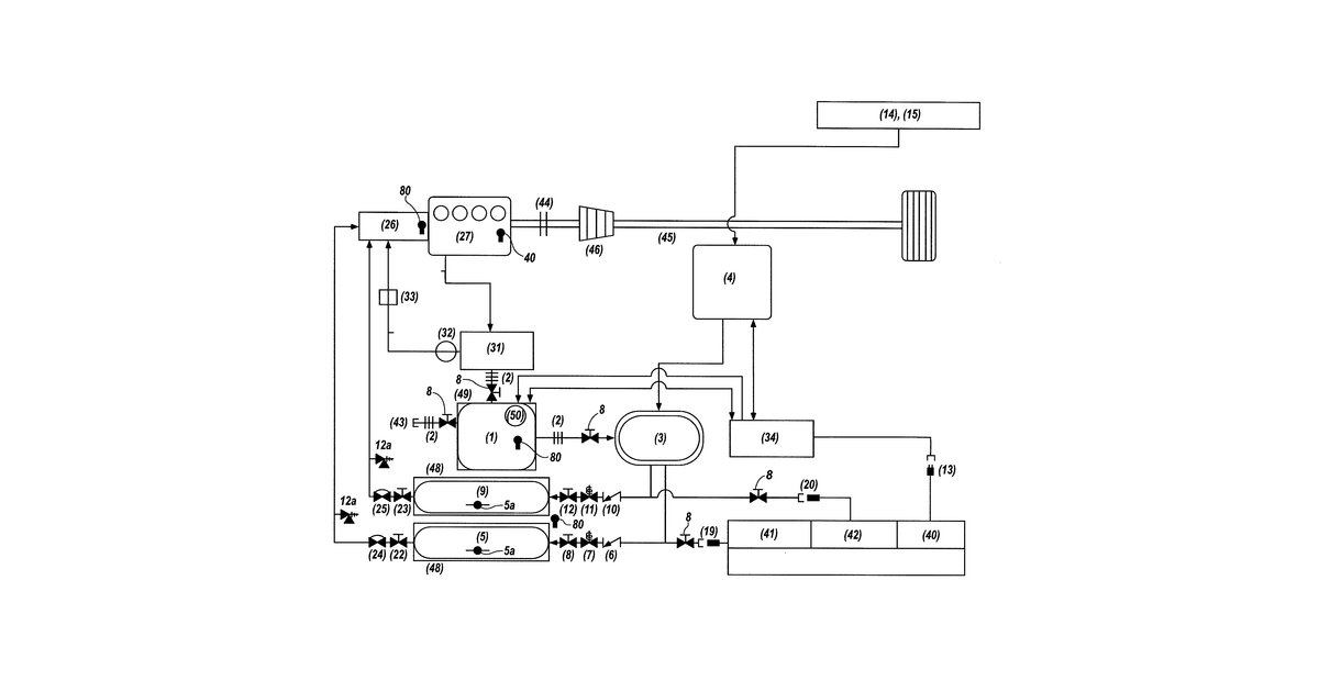 Patent drawing for Stationary Zero Emissions System