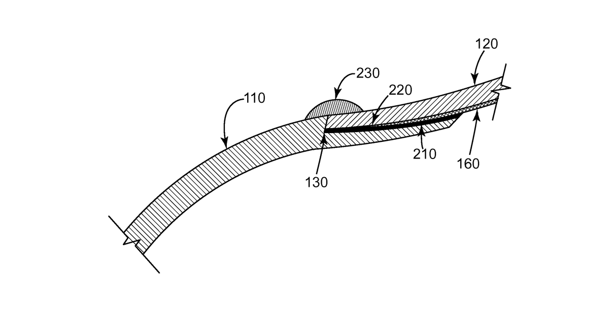 Patent drawing for Molded watersports and cold climate accessories