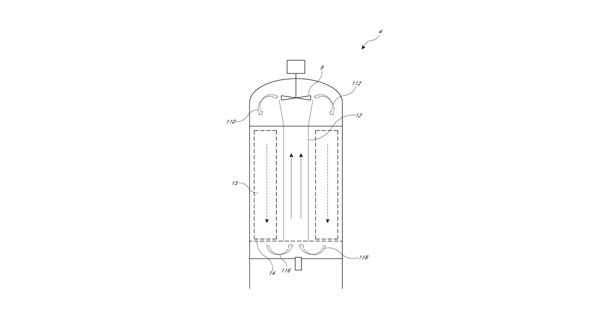 Patent drawing for Systems and methods of membrane separation
