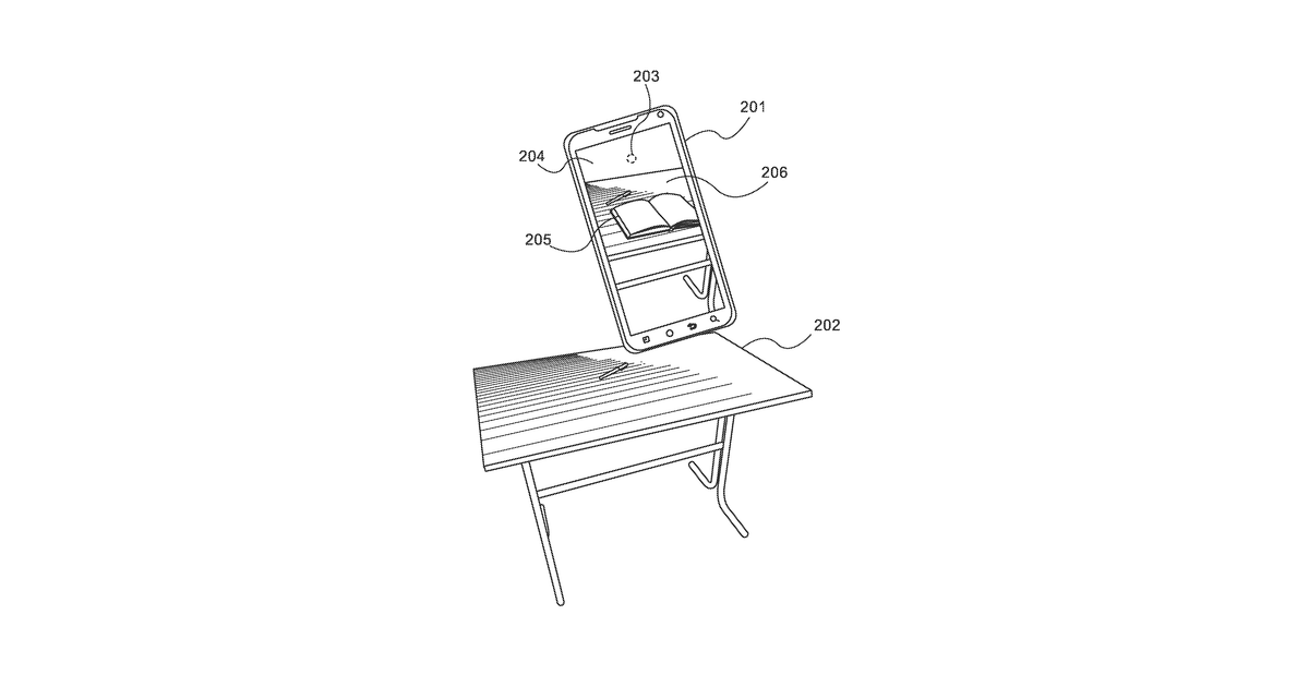Patent drawing for Interactive augmented virtual reality and perceptual computing platform
