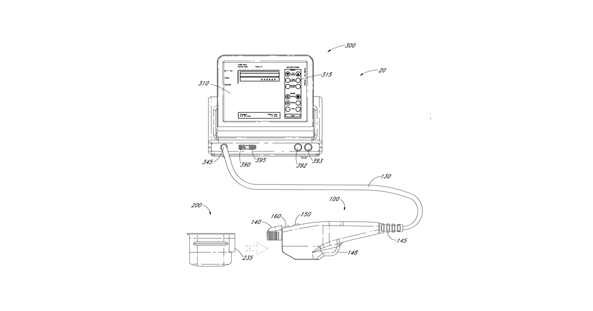 Patent drawing for Systems for cosmetic treatment