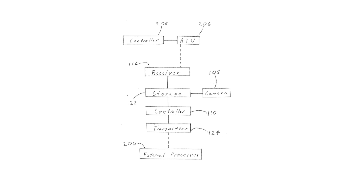 Patent drawing for Systems, Methods and Devices for Collecting Data at Remote Oil and Natural Gas Sites