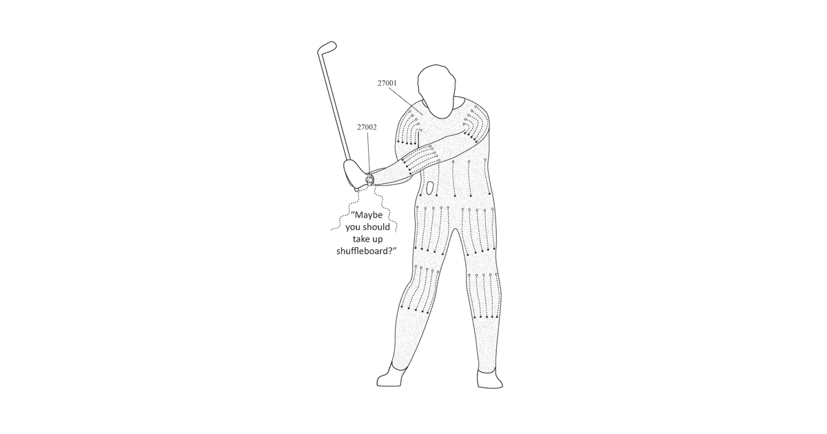 Patent drawing for Sensor Array Spanning Multiple Radial Quadrants to Measure Body Joint Movement