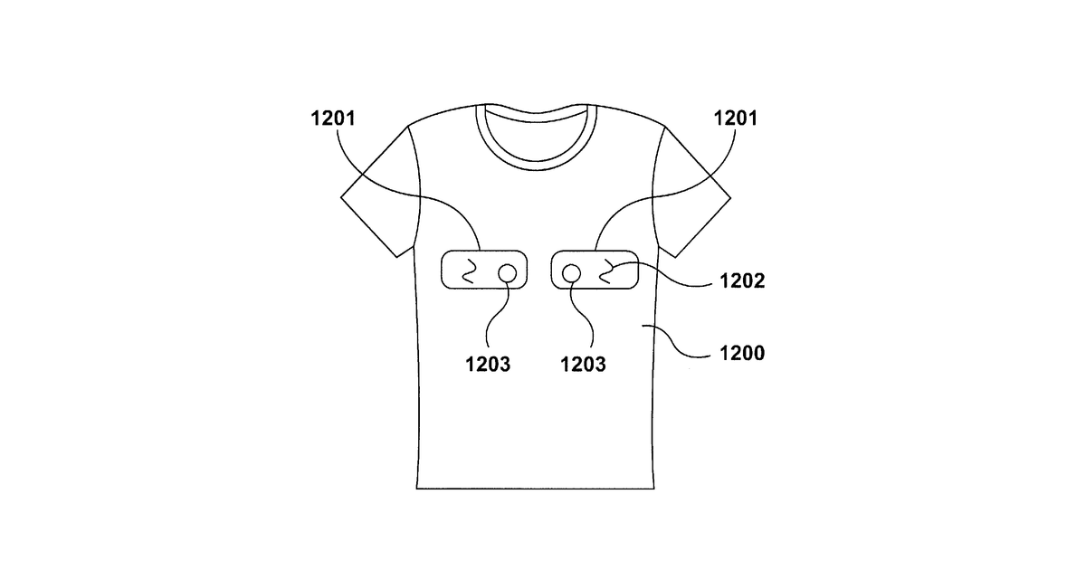 Patent drawing for Textile-based product