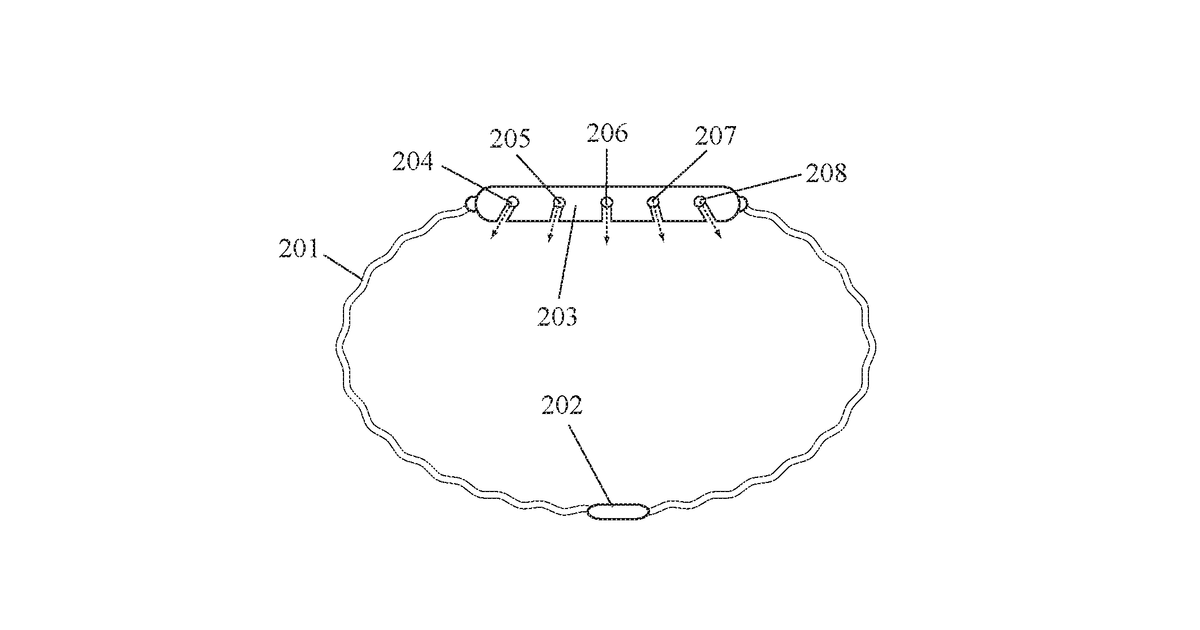 Patent drawing for Wearable Technology for Non-Invasive Glucose Monitoring