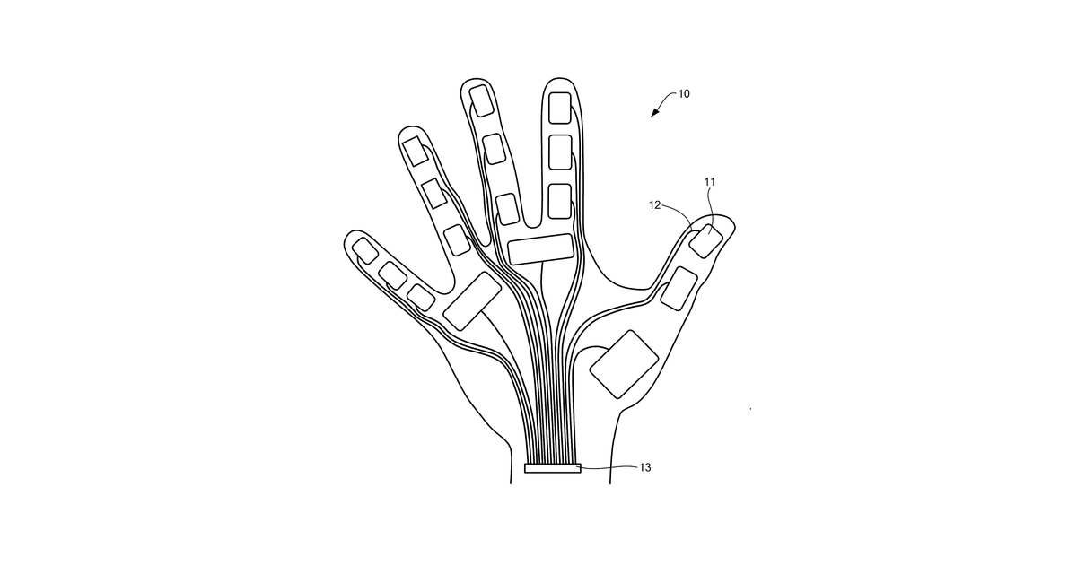 Patent drawing for Pneumatic Augmented Reality Tactile Feedback Platform