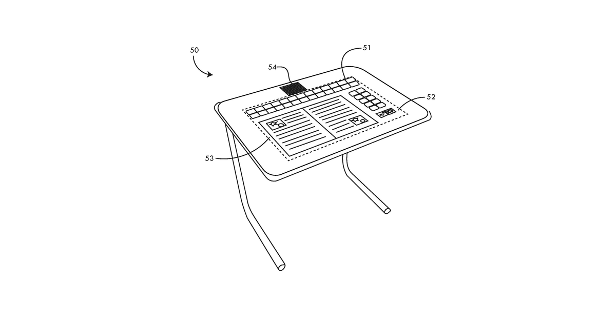 Patent drawing for Educational apparatus