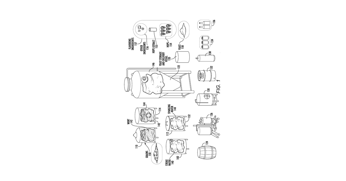 Patent drawing for Brewing Process With Electrolytes