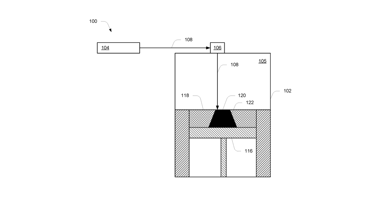 Patent drawing for Additive manufacturing products and processes