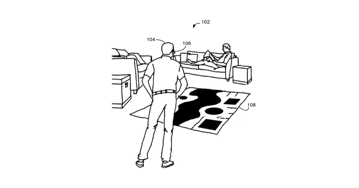 Patent drawing for Systems and methods for augmented reality art creation
