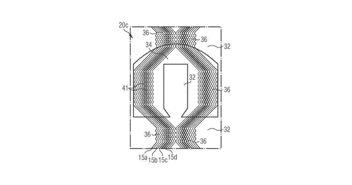 Patent drawing for Woven Shoe Upper