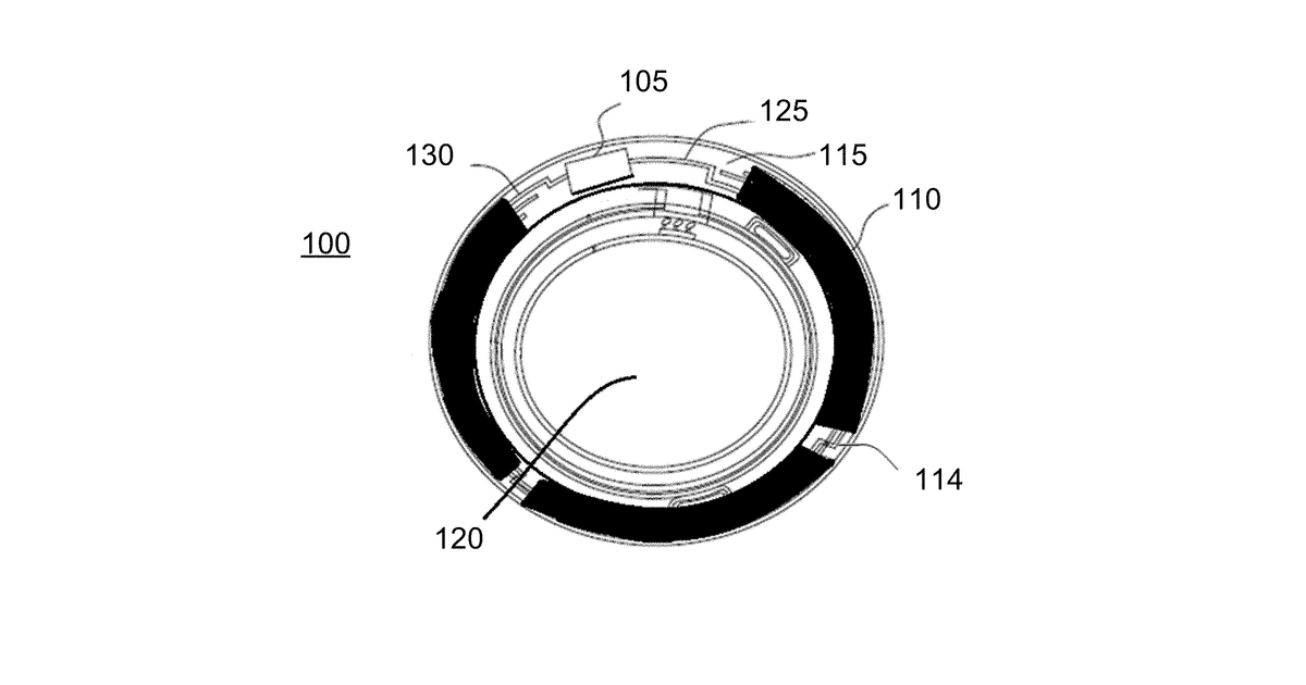 Patent drawing for Methods and apparatus for wireless biomedical device charging
