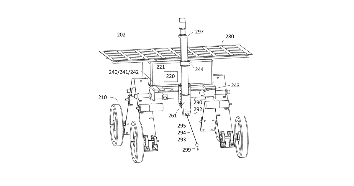 Patent drawing for Implement attachment apparatus and power take-off