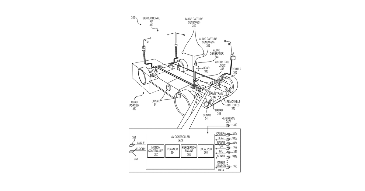 Patent drawing for Interactive autonomous vehicle command controller