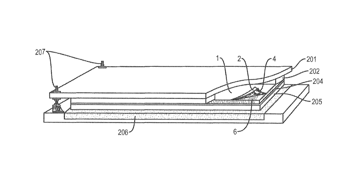 Patent drawing for Thermoset in-mold finishing film