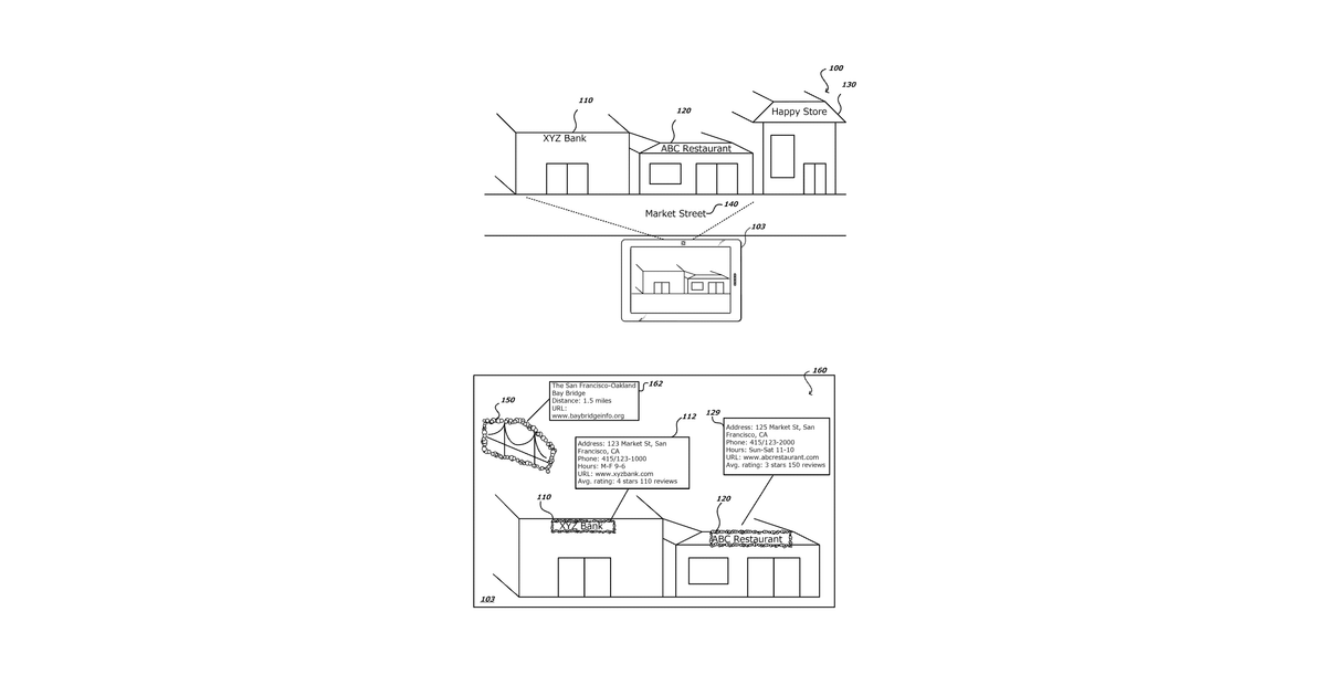 Patent drawing for Adaptive fiducials for image match recognition and tracking