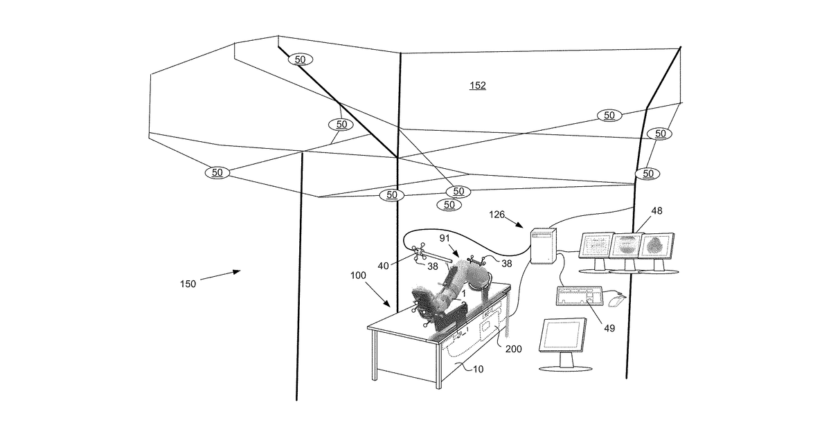 Patent drawing for Systems and methods for assisting surgery