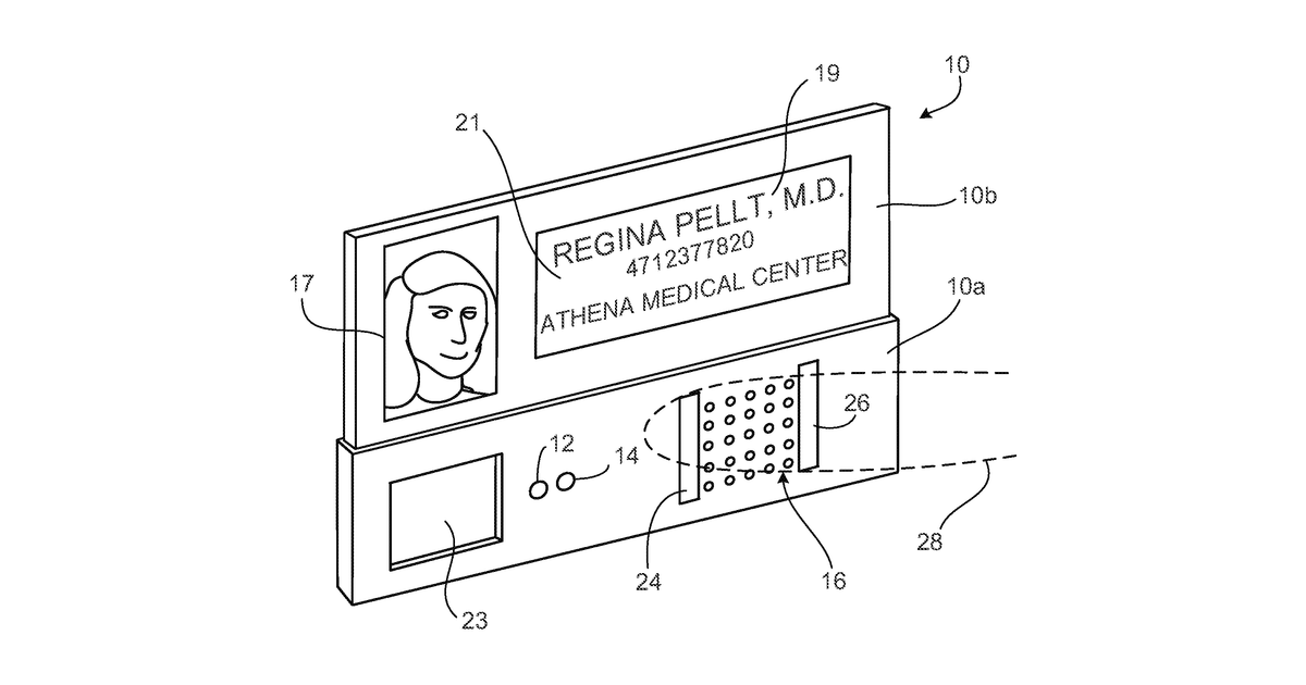 Patent drawing for Hand Cleanliness