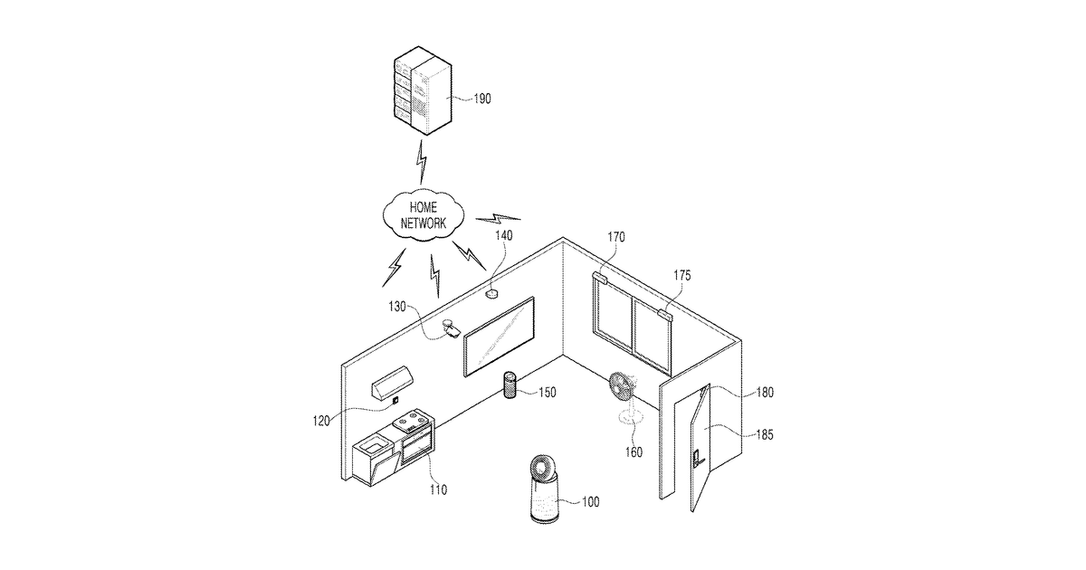 Patent drawing for Air purifier and operating method of the same