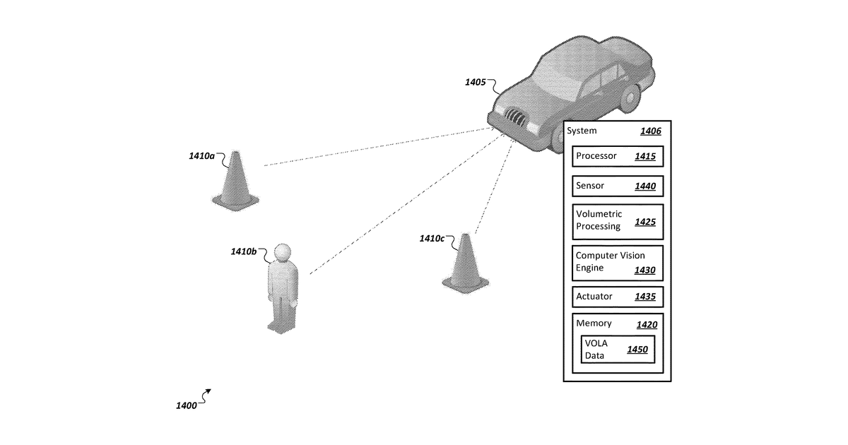Patent drawing for Computer vision system