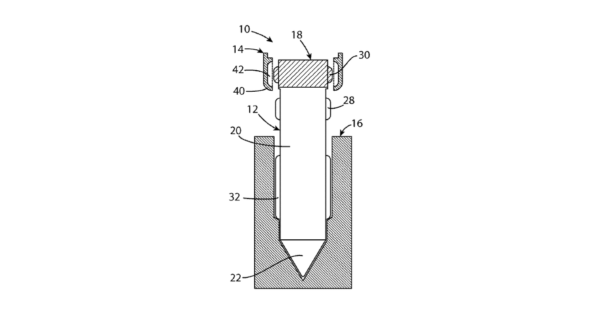 Patent drawing for A test tube manipulation system