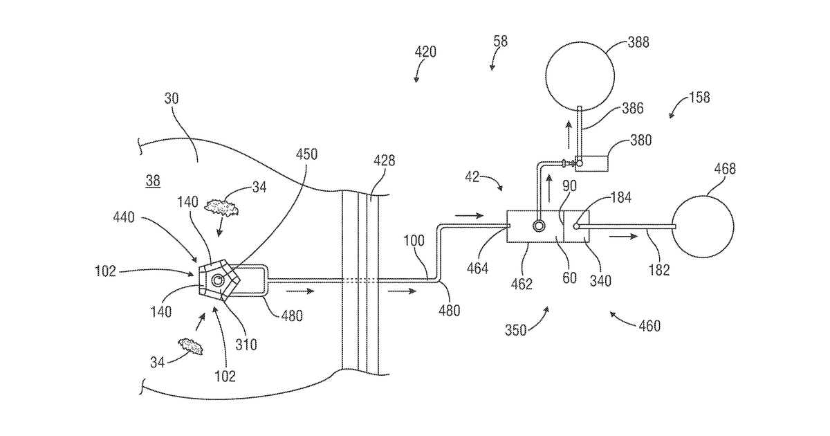 Patent drawing for Systems, Apparatus & Methods for Remote Collection of Floating Debris