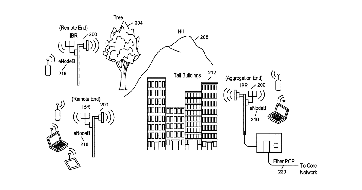 Patent drawing for Aperture-fed, stacked-patch antenna assembly