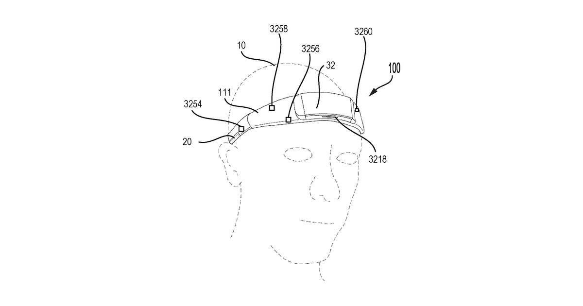 Patent drawing for Wearable device