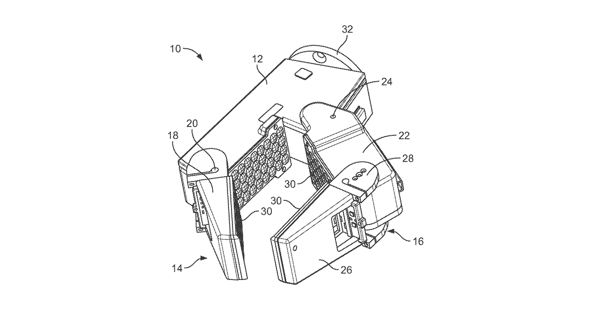 Patent drawing for Robot hand