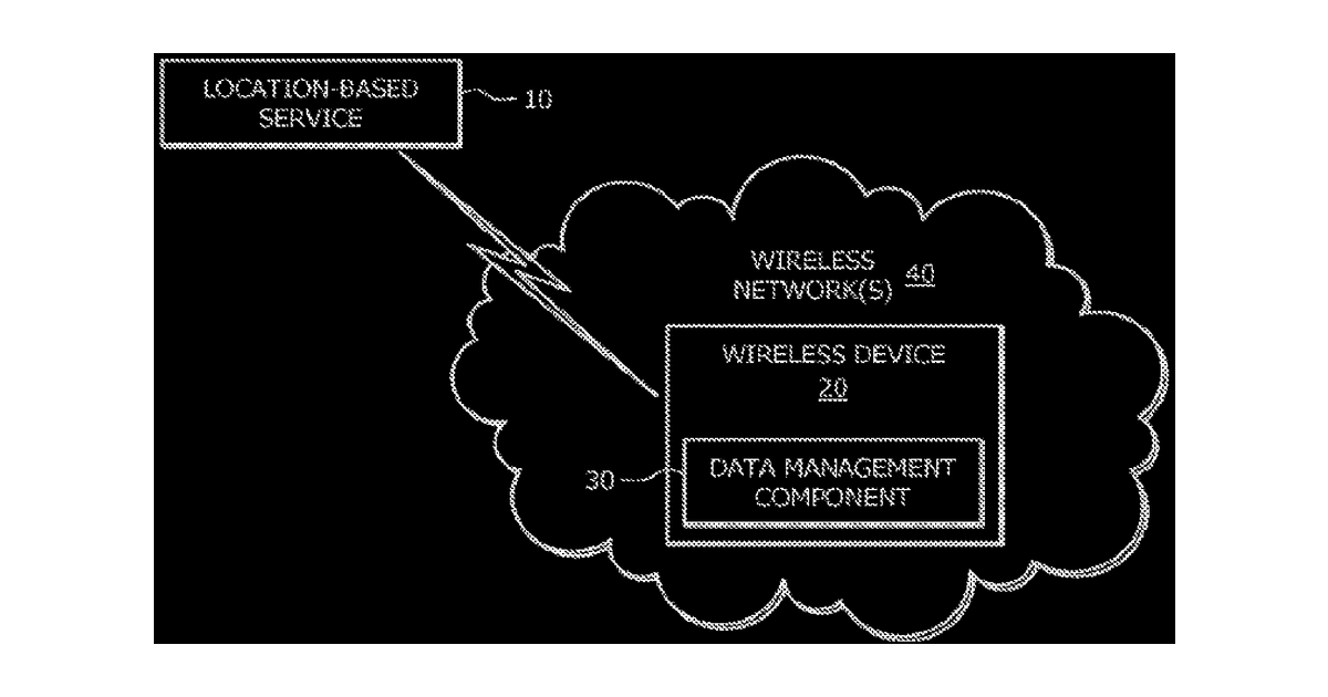 Patent drawing for Location-Based Services