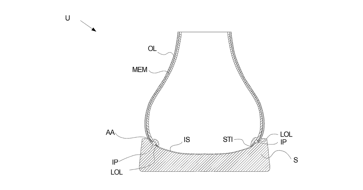 Patent drawing for Waterproof and breathable footwear resistant to post-treatment