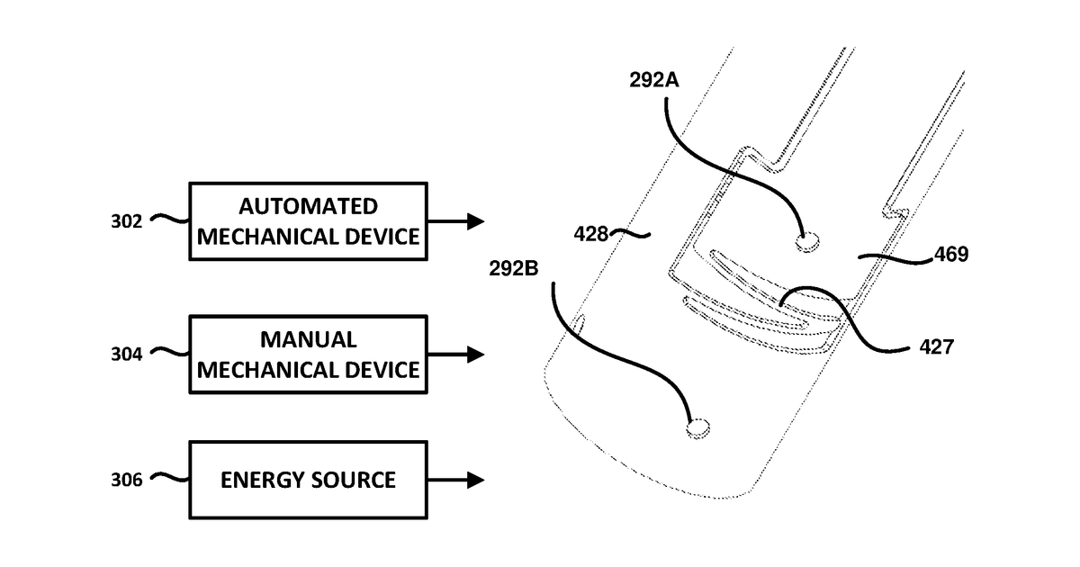 Patent drawing for Advanced minimally invasive multi-functional robotic surgical devices and methods
