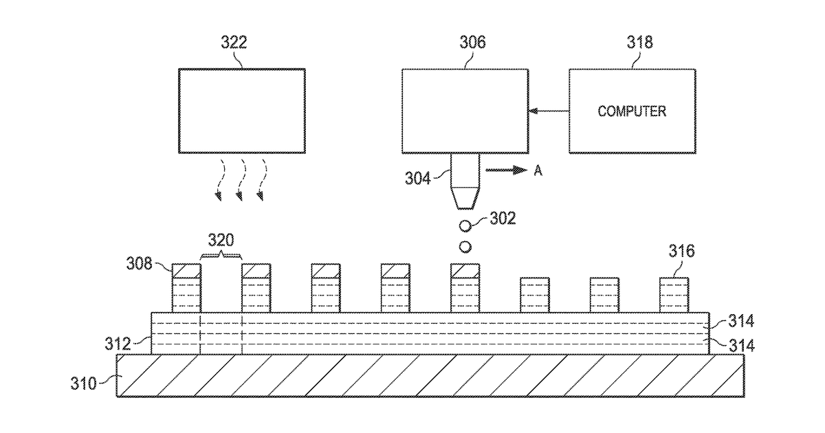 Patent drawing for Additive manufacturing of polishing pads