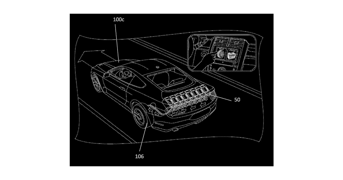 Patent drawing for Battery system