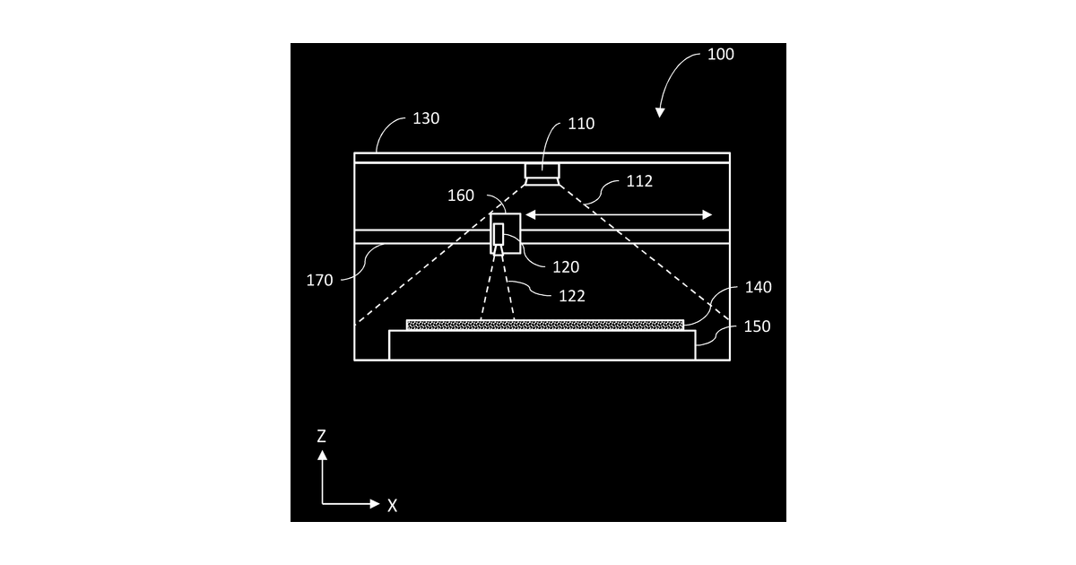 Patent drawing for Visual Preview for Laser Fabrication