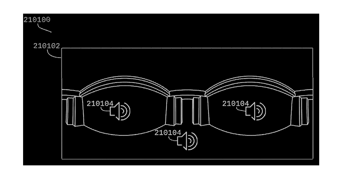 Patent drawing for Augmented and virtual reality