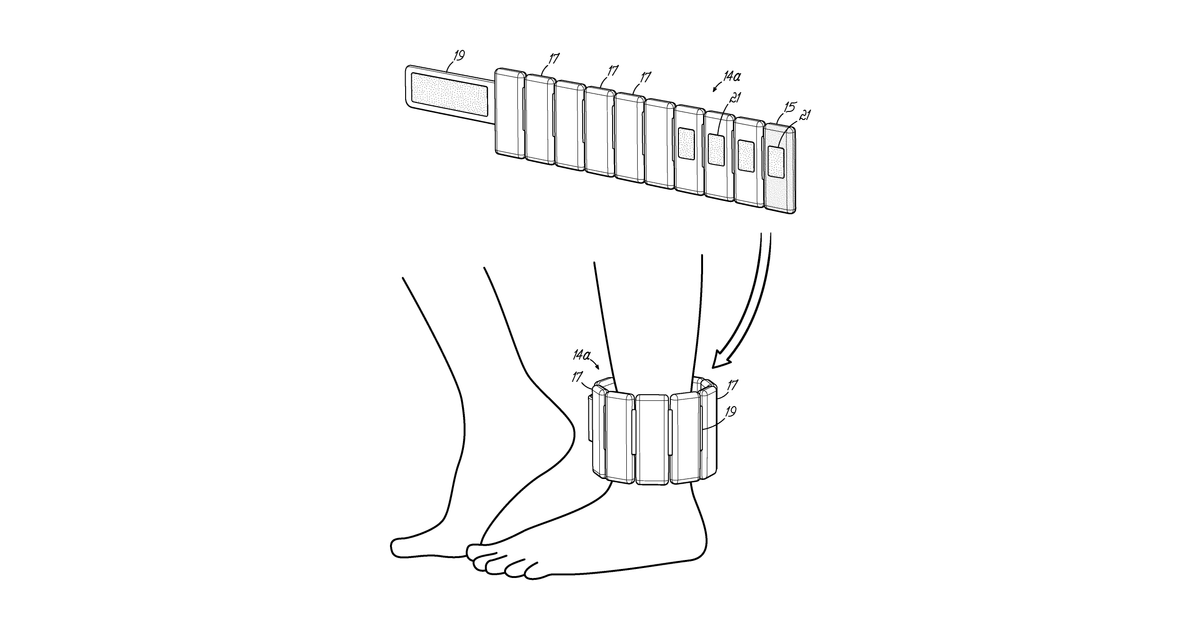 Patent drawing for System and method for remotely providing and monitoring physical therapy