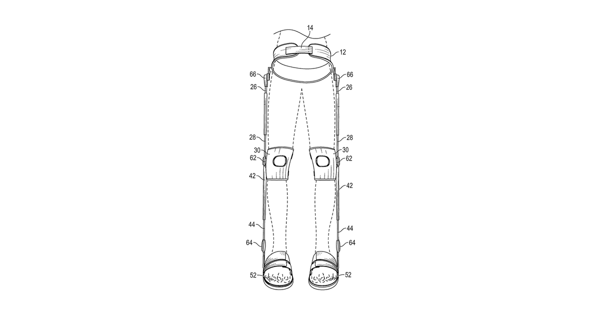 Patent drawing for Physical therapy monitoring system