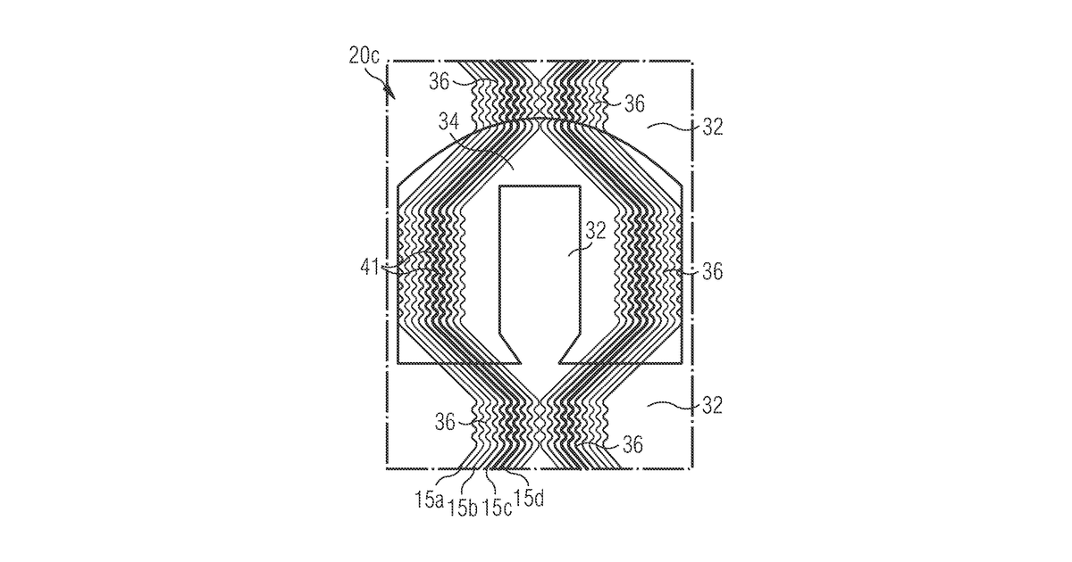 Patent drawing for Woven shoe upper