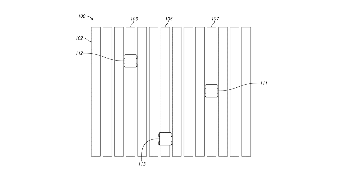 Patent drawing for Self-maintaining, solar powered, autonomous robotics system and associated methods
