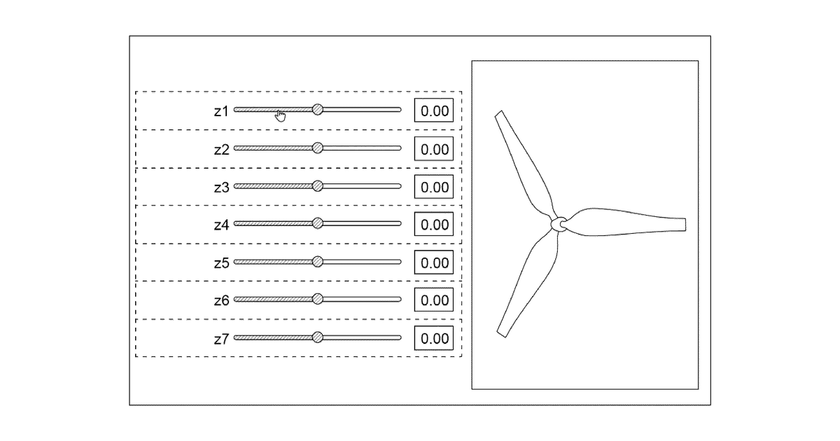 Patent drawing for Computer implemented method for generating a 3d object