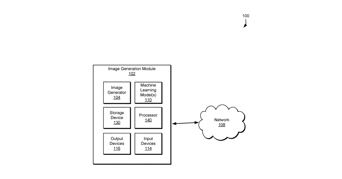 Patent drawing for Vision transformer for image generation