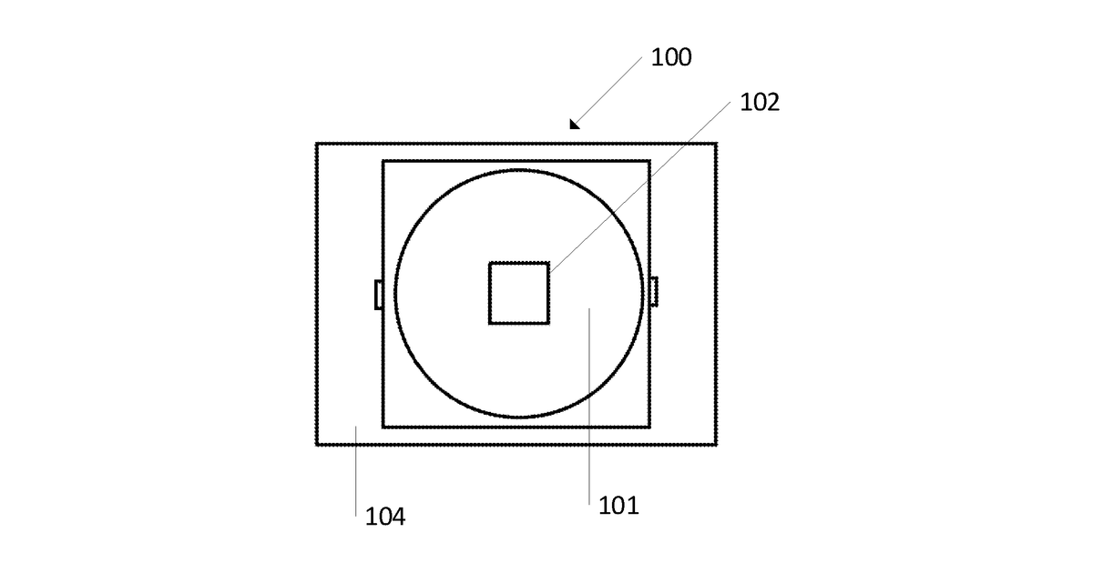 Patent drawing for Disinfecting Light Emitting Subcomponent