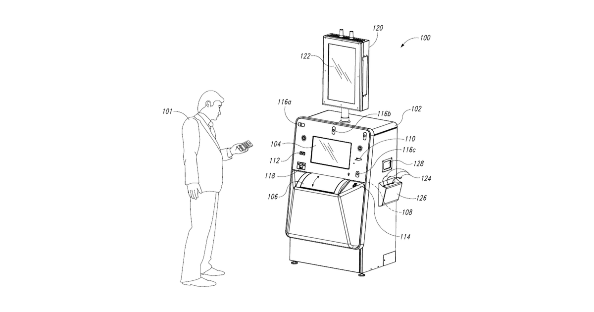 Patent drawing for Application for device evaluation and other processes associated with device recycling