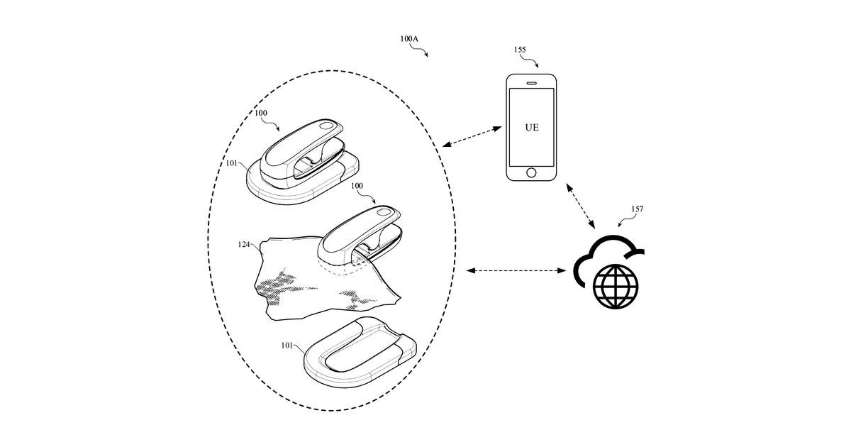 Patent drawing for Environmental characterization systems and methods