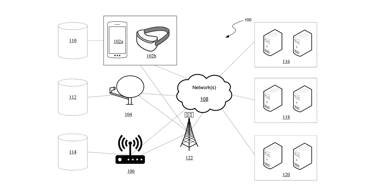 Patent drawing for Non-fungible token gallery