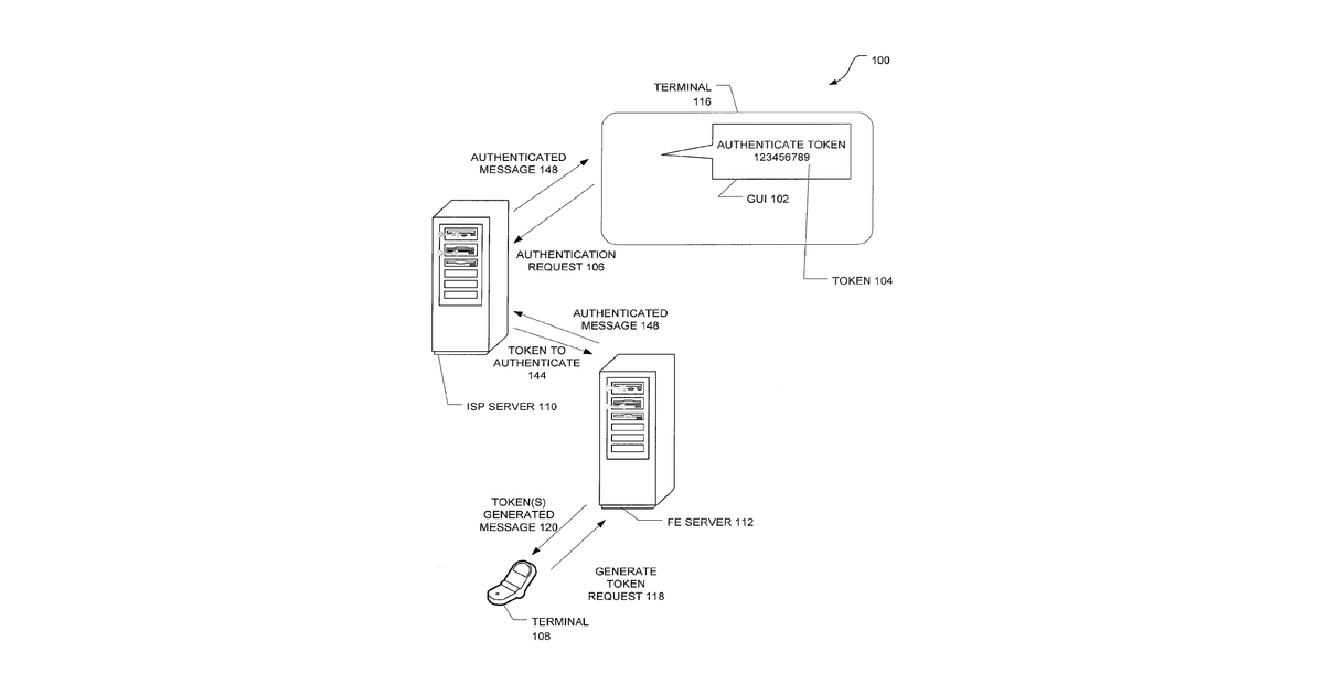 Patent drawing for Unified identity verification