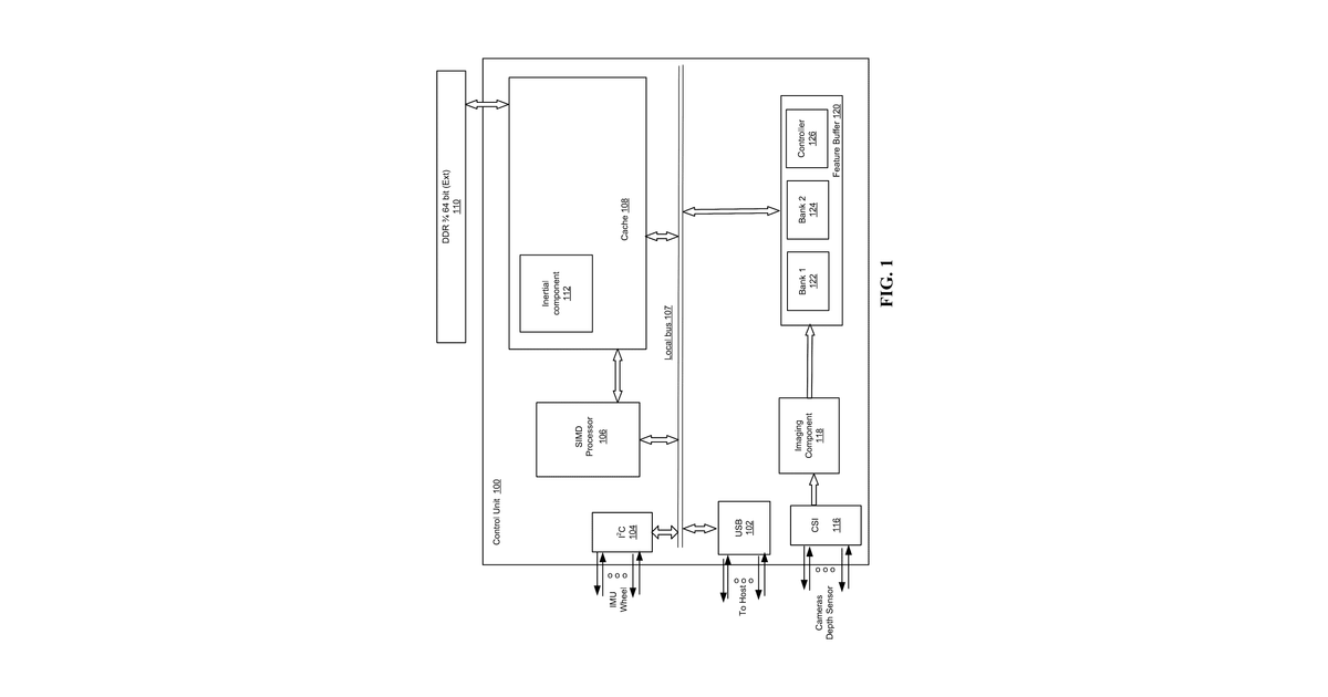 Patent drawing for Mapping in autonomous and non-autonomous platforms